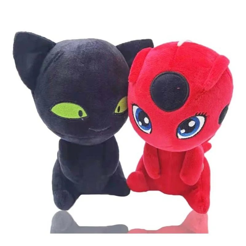 

Kawaii Аниме Черный Кот Плюшевые игрушки Мягкая кукла декор комнаты Аксессуары плюшевая игрушка детская мода подарок на день рождения орнамен...