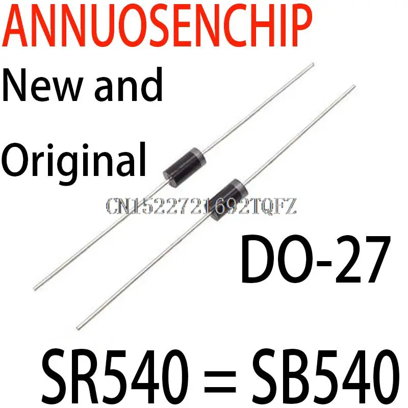 10 шт. новые и оригинальные 5A 40V DO-27 SR540 = SB540