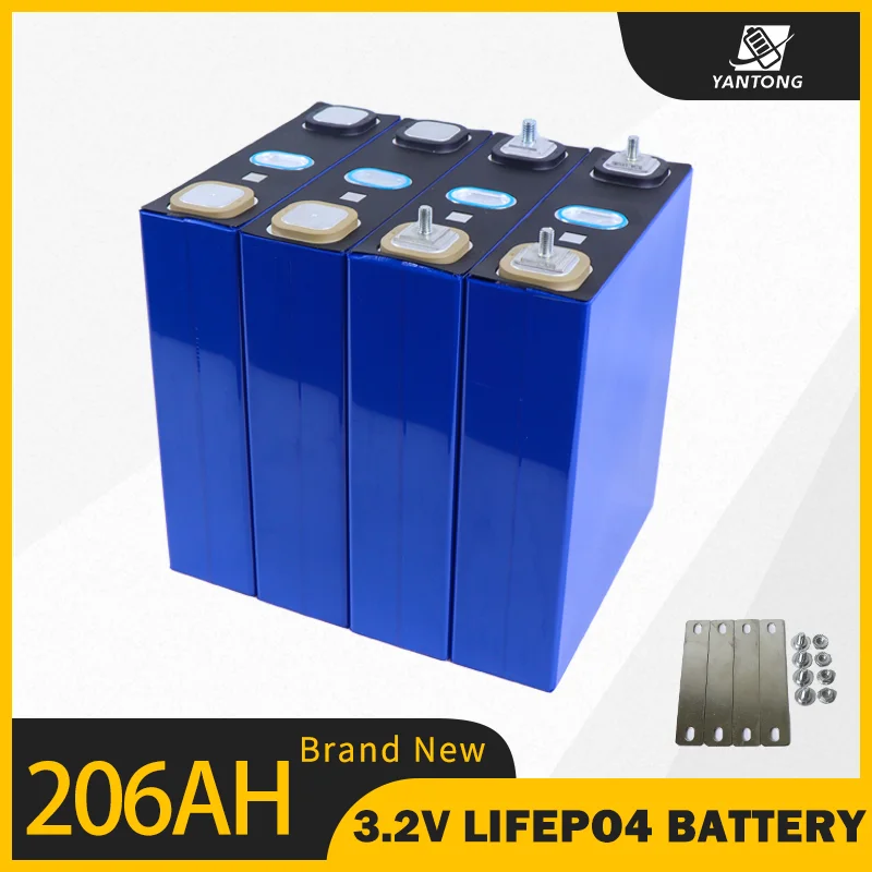 

2023 Новый Lifepo4 аккумулятор 3,2 В Ач призматический перезаряжаемый фотоаккумулятор 12 В 24 в 48 В для хранения солнечной энергии