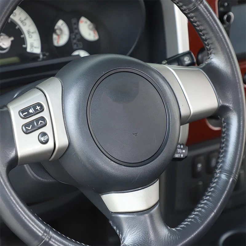 Для 07-21 Toyota FJ Cruiser обод рулевого колеса алюминиевый сплав черный комплект из 1