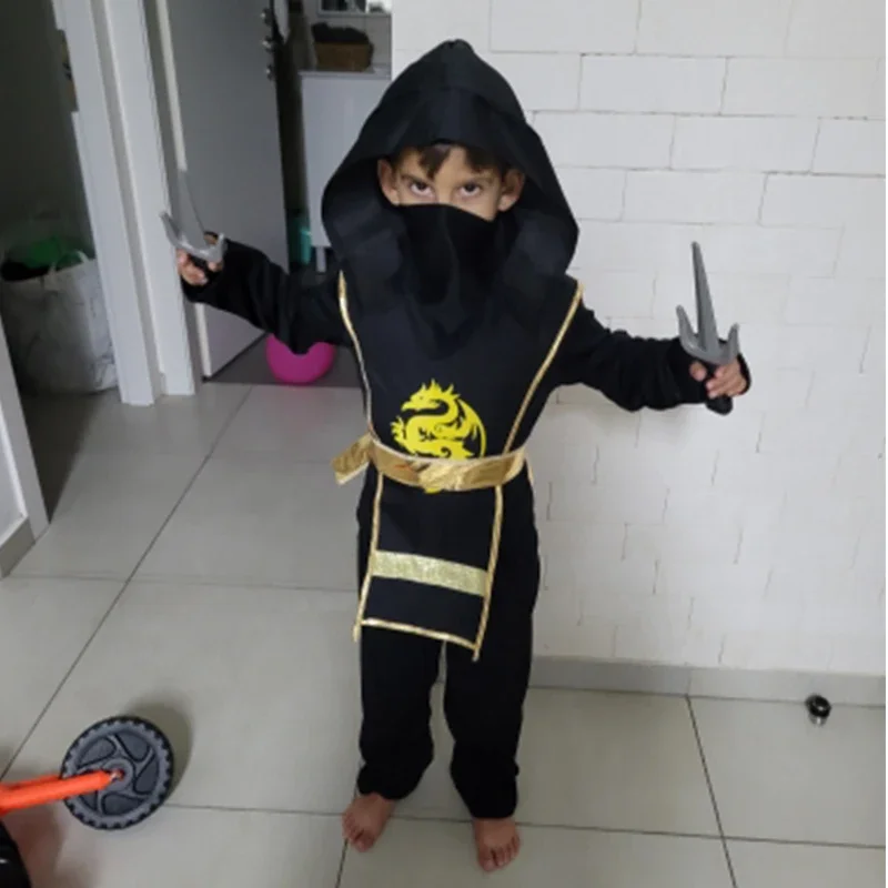 Детский костюм ниндзя Карнавальный для мальчиков и девочек