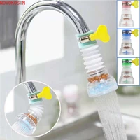 360 rotate kitchen brasin faucet aerator water diffuser bubbler water saving filter shower head nozzle tap connector