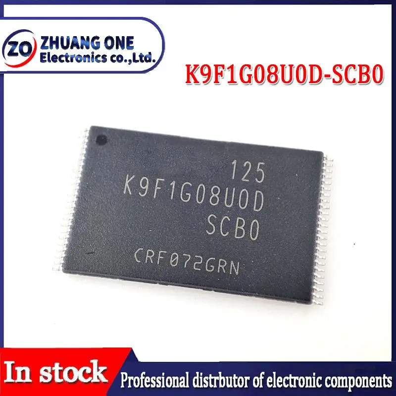 10 шт./лот 100% Новинка K9F1G08U0D-SCB0 K9F1G08U0D SCB0 K9F1G08UOD SCBO