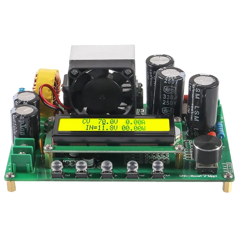 

DC Boost Converter 12V 24V 48V 12A 800W CNC Constant Current Converter DC 10V-65V To 12V-120V LCD Power Supply Module