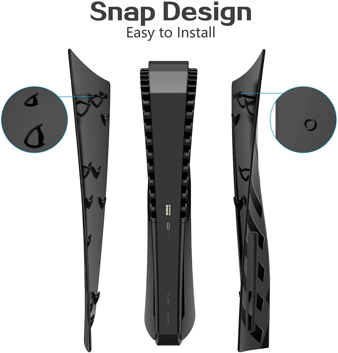 Пластины HEYSTOP PS5 для аксессуаров жесткий ударопрочный чехол защитные панели