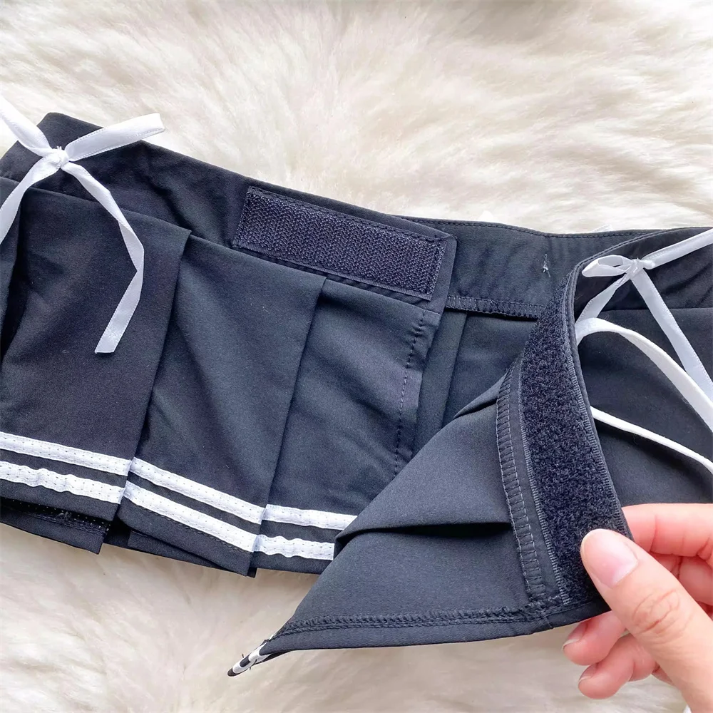 Японский Винтажный Сексуальный Костюм JK Для Девочек С Плиссированной Юбкой И