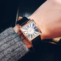 square women fashion watches elegant lady quartz casual wristwatch luxury brand leather stainless steel waterproof reloj mujer