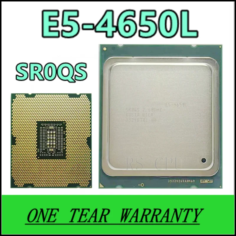 

E5-4650L SR0QS 2.6GHz 8-Core 20M LGA2011 E5 4650L processor