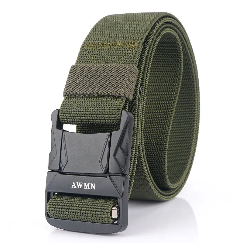 2022 Special Forces Tactical Pants Belt Aluminum Alloy Nylon Outdoor Canvas Military |