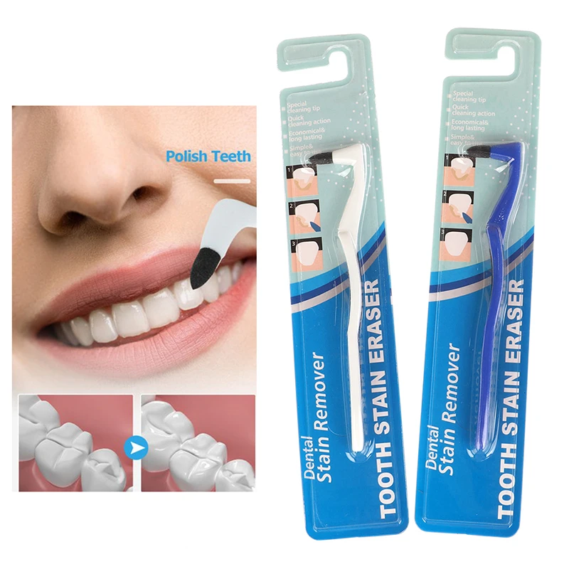 

Orthodontic Toothbrush Tooth Stain Eraser Sponge Remove Tartar/Tea/ Smoke Stains Oral Care Interdental Brush Teeth Whitening