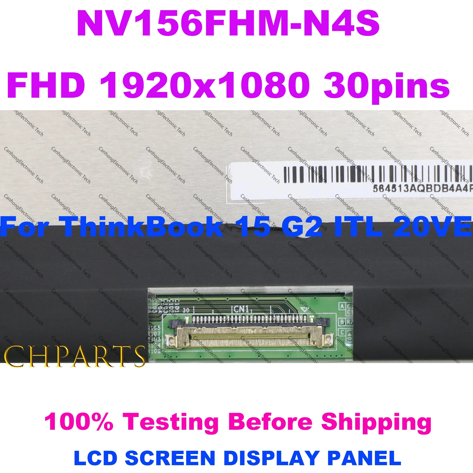 ЖК-экран для ноутбука Lenovo ThinkBook 15 G2 ITL 20VE 6 дюйма FHD 1920x1080 |