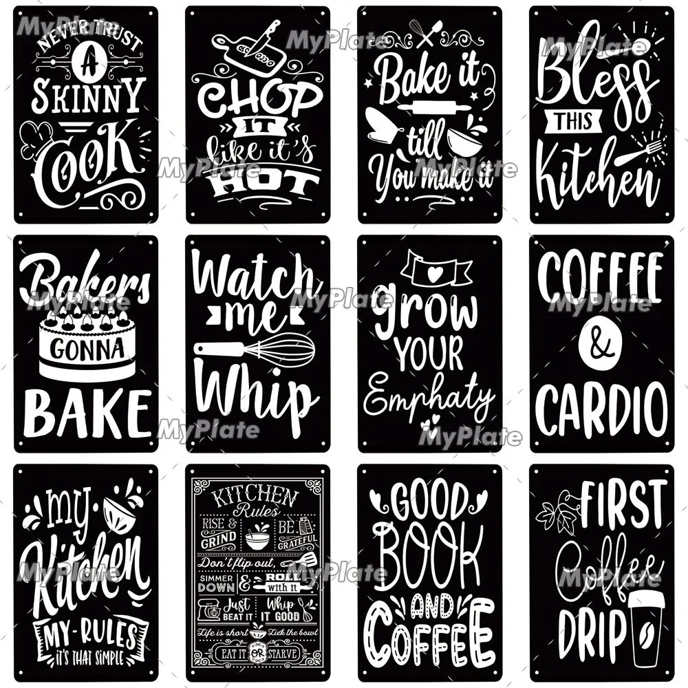 

Металлическая настенная живопись Bake, винтажная жестяная вывеска, домашний декор для бара, паба, клуба, украшение, металлическая живопись, художественный постер, декоративная наклейка