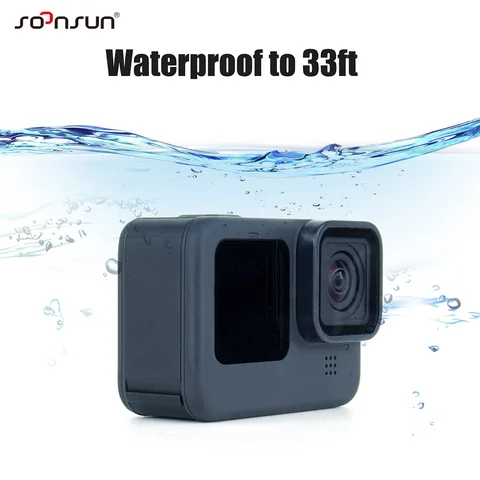 SOONSUN Водонепроницаемая боковая крышка для GoPro Hero 9 10 11 12 13