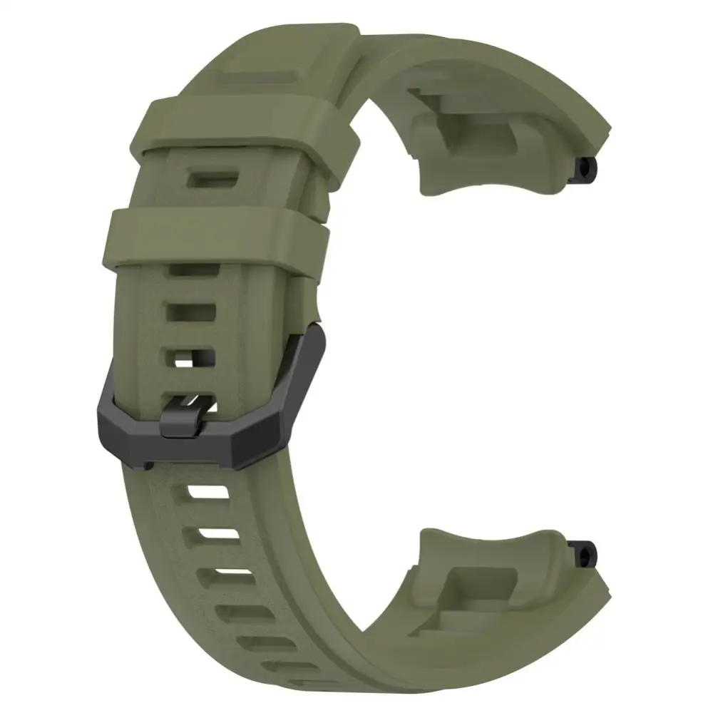 

With Tool Watchband Correa Silicone Strap Thickened Breathable For Huami Amazfit T-rex2 Watchband Replacement Strap Waterproof