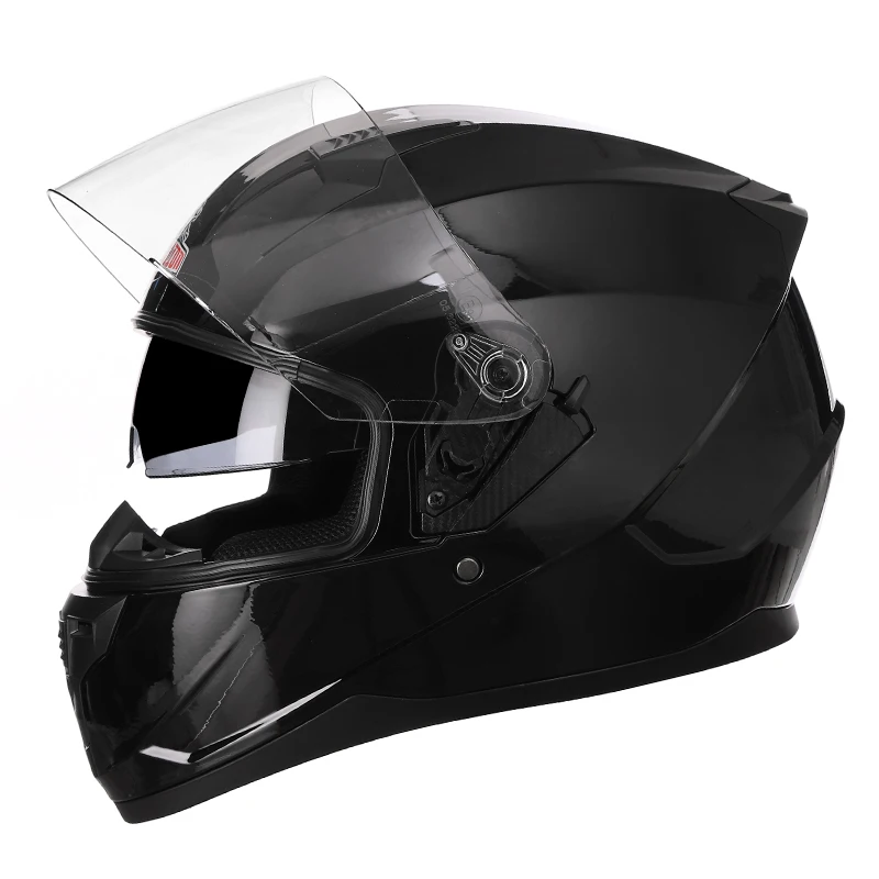 Genuine Italy BlackLion M67 Full Face Motorcycle Helmet With Dual Lens Men Women Safety Motocross Racing Casco Moto Capacete DOT
