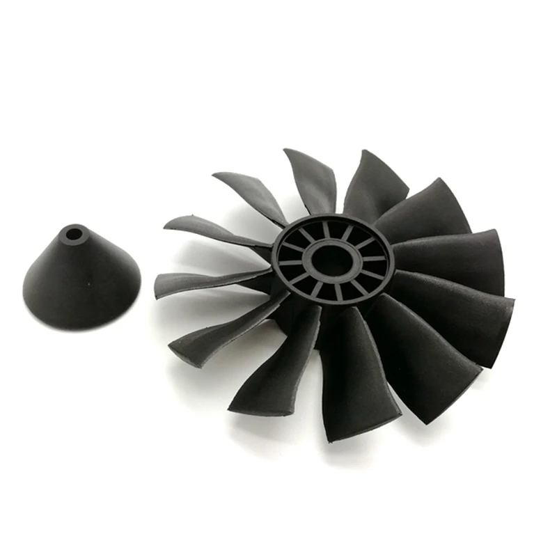 POWERFUN 70 мм 12 лезвий Ducted Fan EDF Unit с 4S 3400KV бесщеточный двигатель для радиоуправляемого