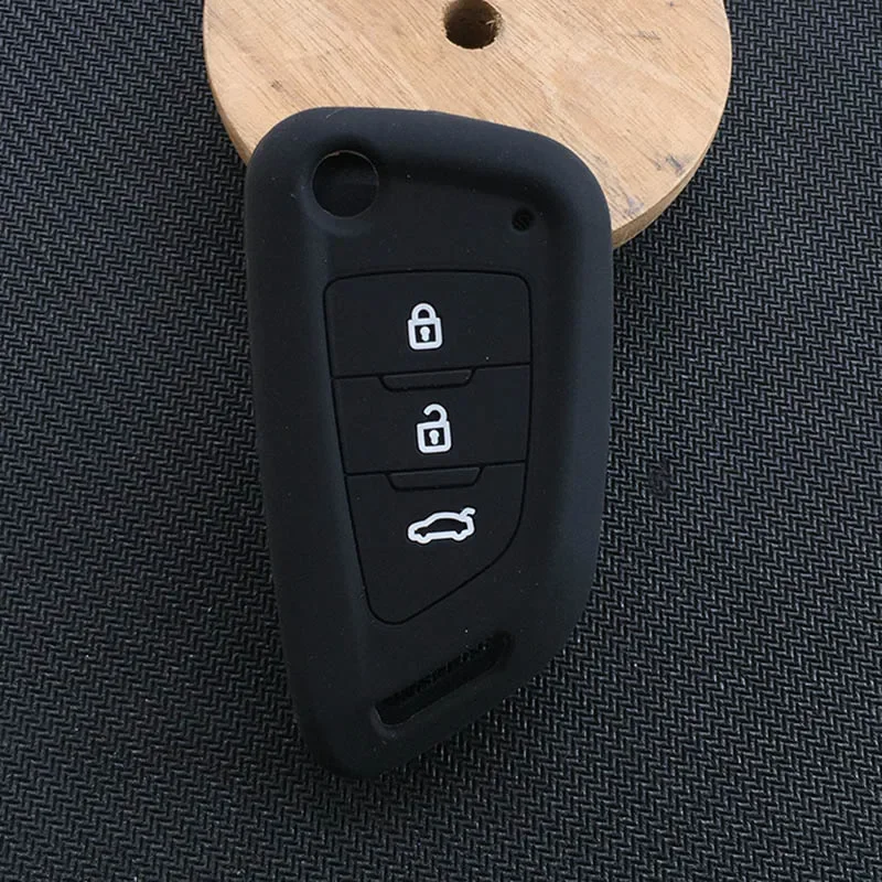 

Силиконовый чехол для автомобильного ключа, универсальный, с 3 кнопками, VVDI2