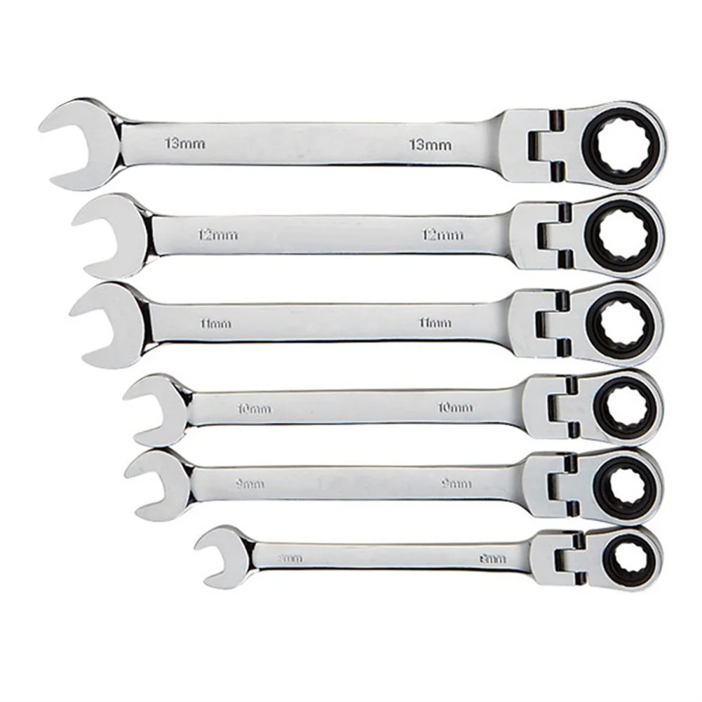 

6mm Ratchet Tools Combination 11mm 10mm 8mm Release Spanner Heads Dicephalous Hand Dual 7mm 9mm Wrench Quick