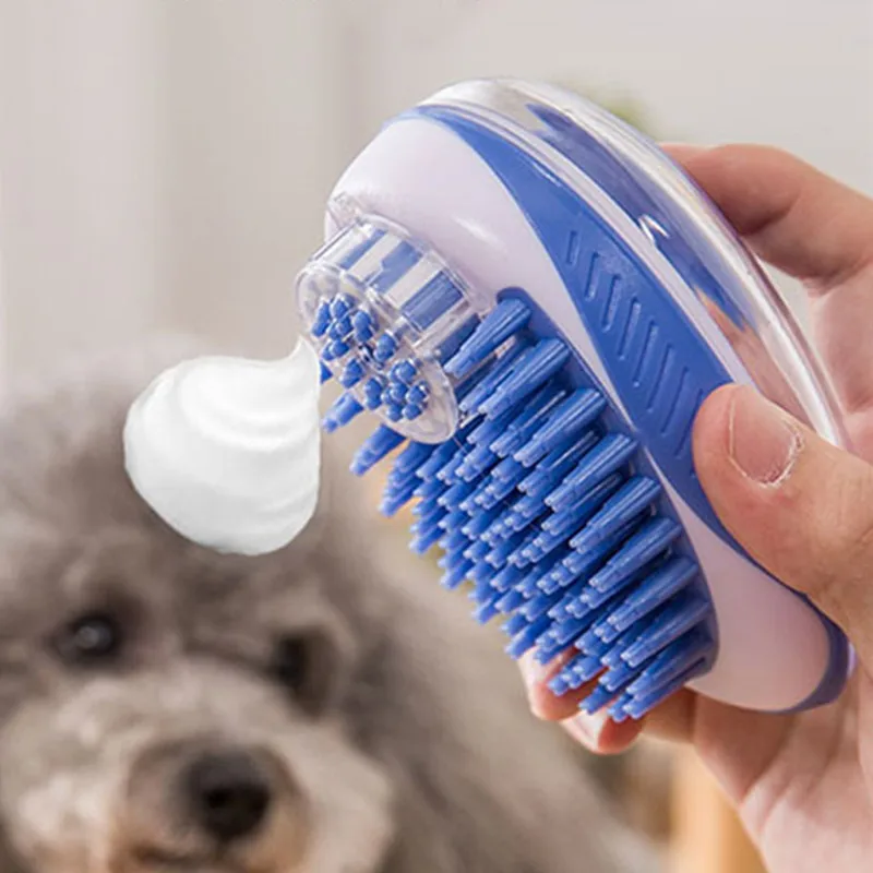 

Креативные товары для домашних животных KISSURPET, щетка-Расческа для ванной, Массажная щетка, щетка для маленьких и средних кошек и собак, щетка...