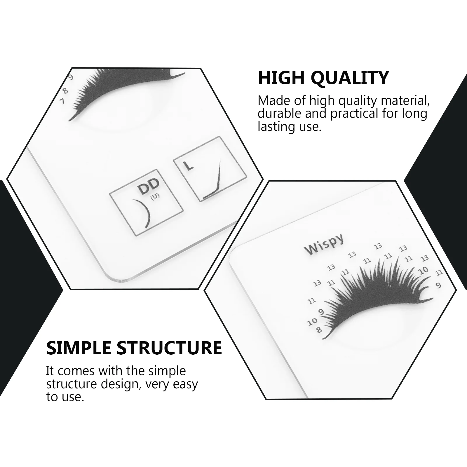 Доска для демонстрации ресниц тарелка салона красоты лоток наращивания прививка