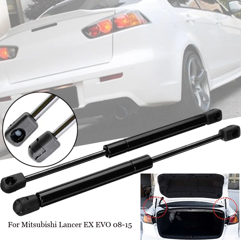 

2PCS Shock Absorber Struts Tailgate Boot Trunk Gas Spring Hood Lift Struts For For Mitsubishi Gas Strut Lancer EX EVO 2008-2015