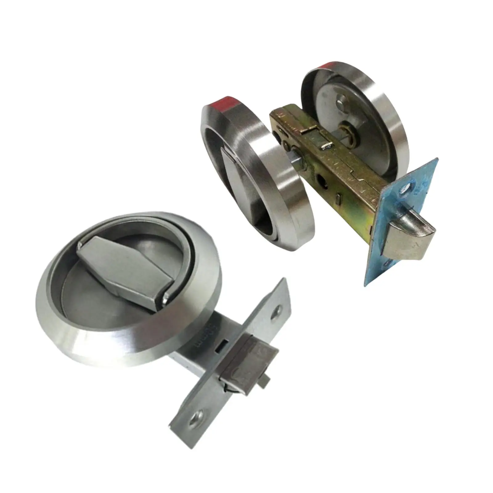 Круглая ручка износостойкая утолщенная дверная из нержавеющей стали для ящиков