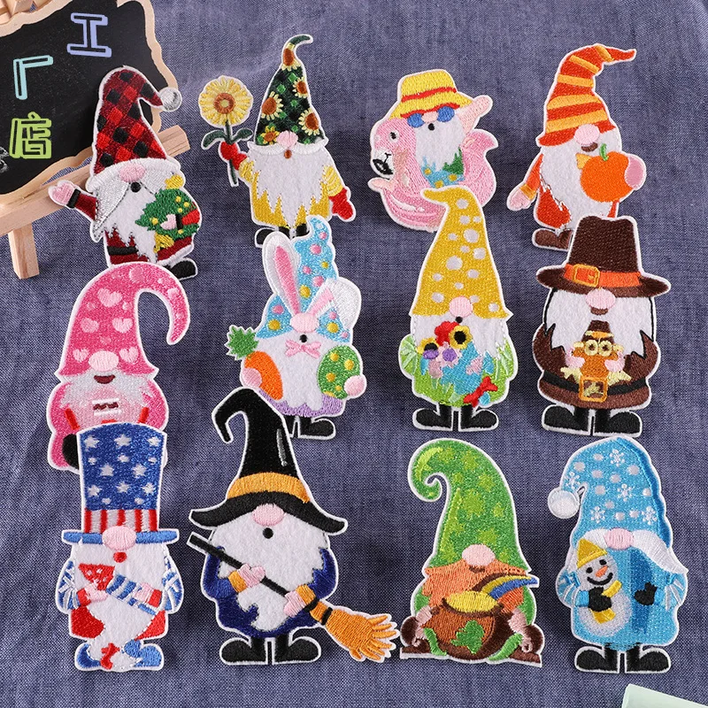 

Новые изысканные высококачественные аксессуары для одежды с вышивкой персонажей мультфильмов обувь и шляпы аксессуары нашивки