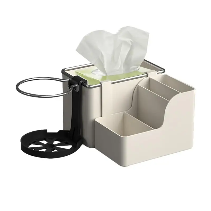 

Ящик для хранения в подлокотнике автомобиля Органайзер, складной держатель для чашки, разделительные портативные Органайзеры