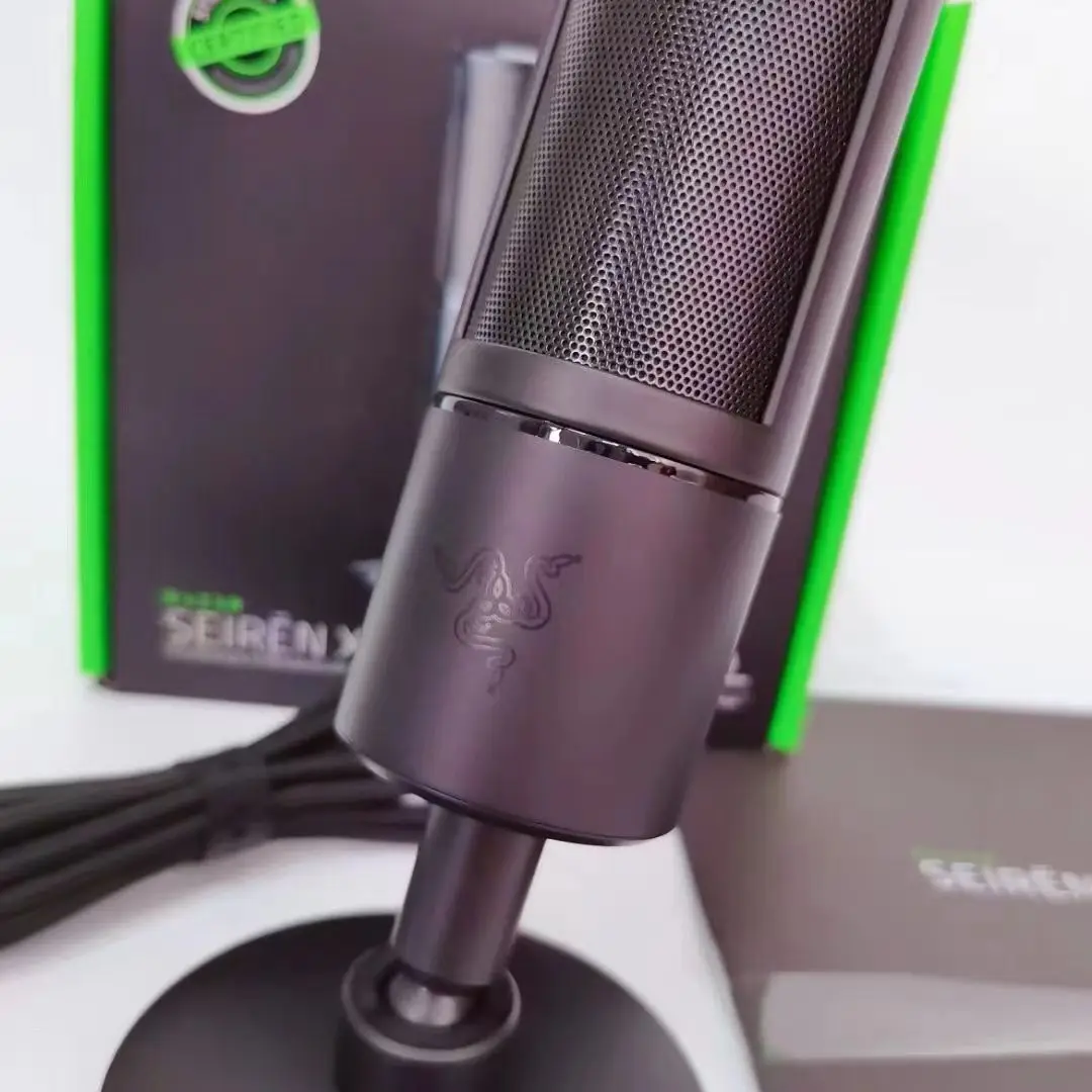 Original Razer SEIREN X USB wired microphone suitable for computer game video live streaming capacitive microphone laptop enlarge