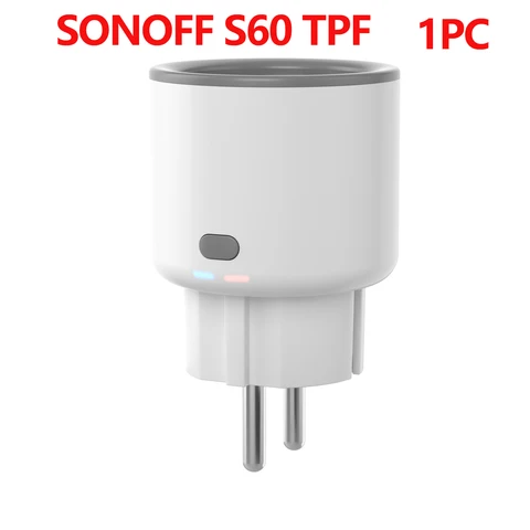 Смарт-розетка Sonoff iPlug S60 TPF с поддержкой Wi-Fi, 16 А