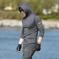 muscle guy fitness hoodie man hoodie fall slim fit coat outdoor training sports hoodie