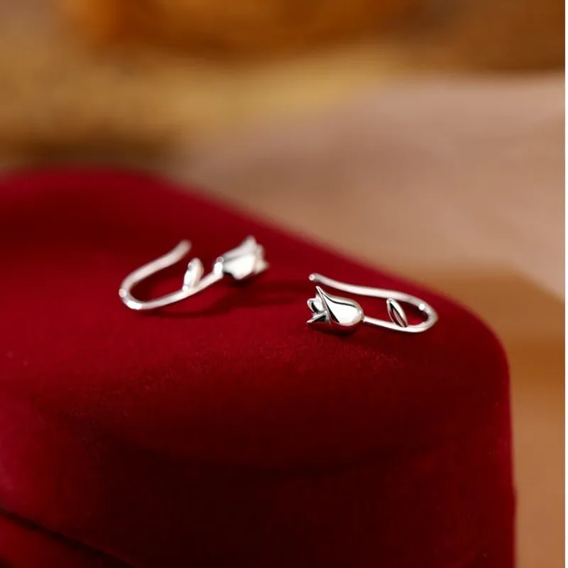 Женские серьги-тюльпаны в виде астронавта роскошные ассиметричные серьги