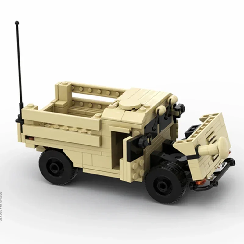 Moc Building Bricks Военная модель M1123 Грузовой войск Транспортные средства Технология