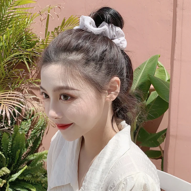 1 шт. шифоновое кольцо с бронзовой маленькой звездой для большого кишечника