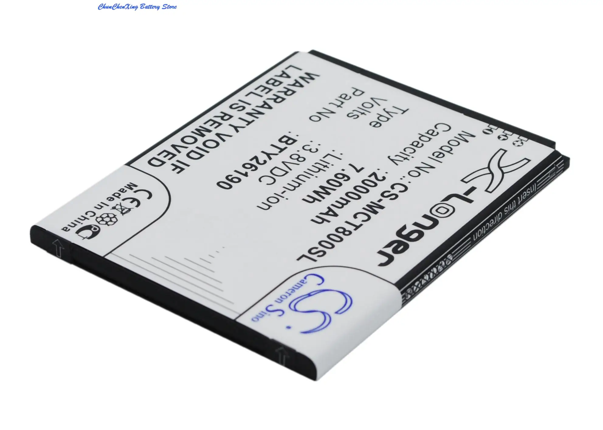 Высококачественный аккумулятор Cameron Sino 2000 мАч BTY26190 BTY26190Mobistel/STD Cynus T8 для Mobistel