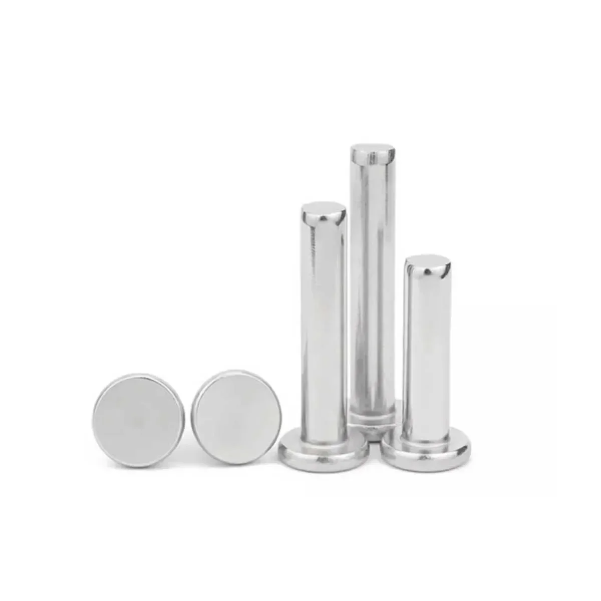 Плоская головка GB109 из нержавеющей стали 304 ударопрочная твердая заклепка M4M5