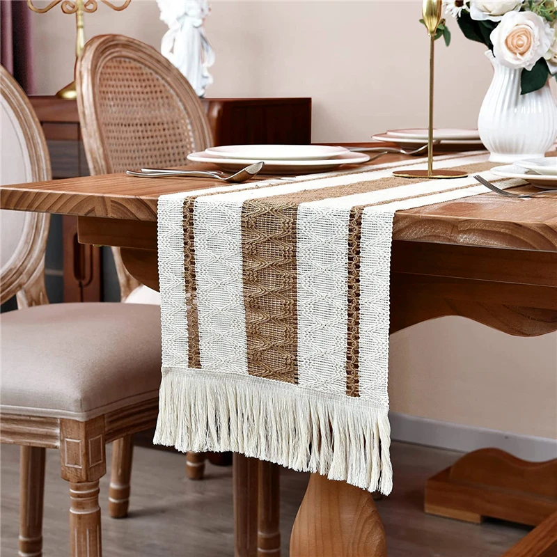 

Винтажная скатерть с кисточками и краями, скатерть в богемском стиле, скандинавский Романтический чехол для стола, декор для кафе, отеля, св...