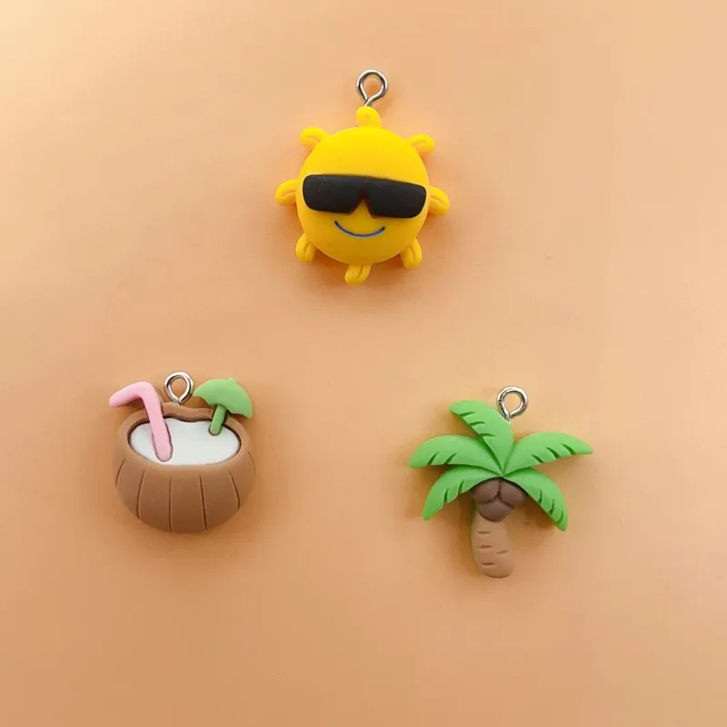 10 шт. микс кавайные летние пляжные солнцезащитные очки кокосовое дерево сок смолы серьги Очаровательные Diy Ювелирные изделия искусственная подвеска 10 шт. микс кавайные летние пляжные солнцезащитные очки кокосовое дерево сок смолы серьги Очаровательные Diy Ювелирные изделия искусственная подвеска