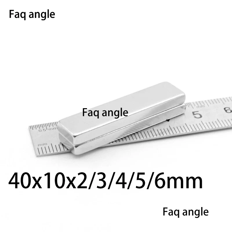 

Magneet Iman De Neodimio Magnet 40x10x2/3/4/5/6mm NdFeB Block Super Powerful Strong Permanent Magnetic Imanes Neodymium Magnets