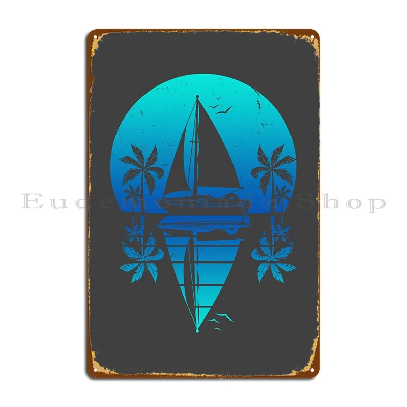 

Плакат с парусником, лодкой, капитаном, металлический плакат, Декор стен гаража, клуба, бара, создание стены, пещера, жестяной плакат