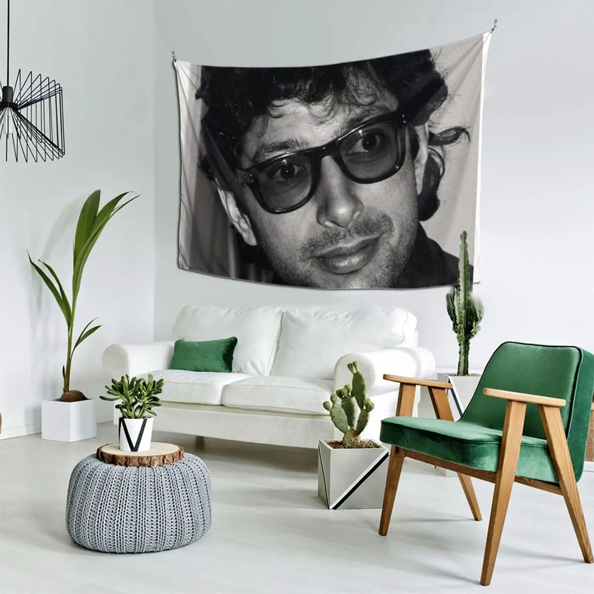 Гобелен JEFF GOLDBLUM Kawaii декор комнаты предметы украшения стен эстетический