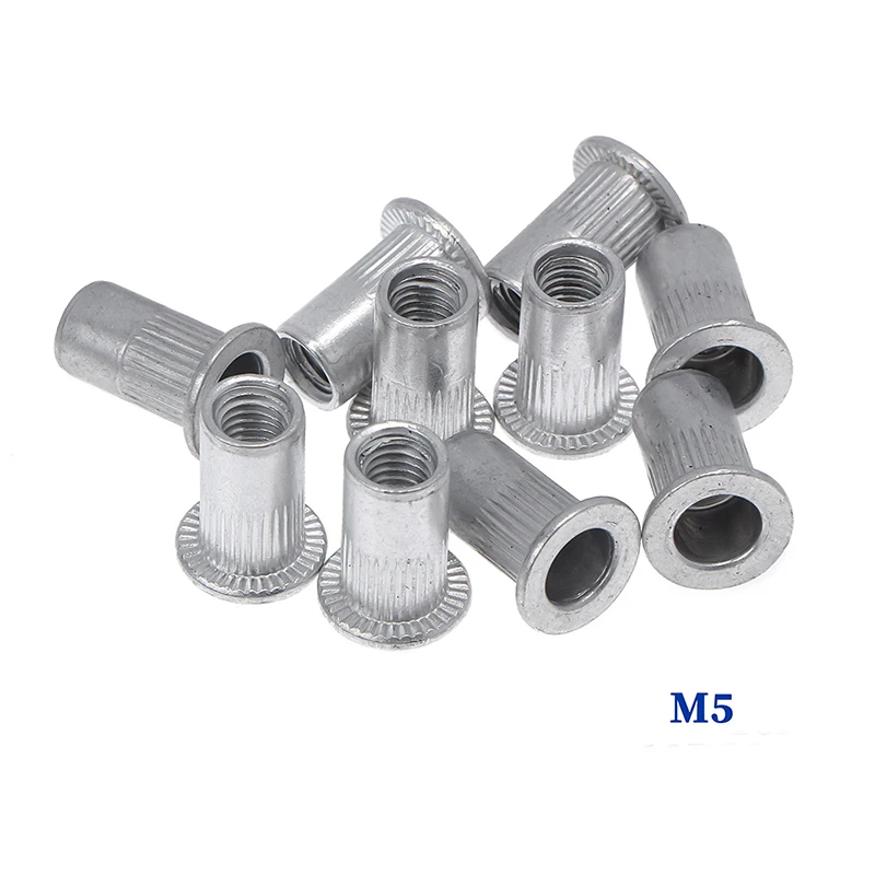 

Алюминиевые заклепки JERBOR flat head rivet nut M3 M4 M5 M6 M8