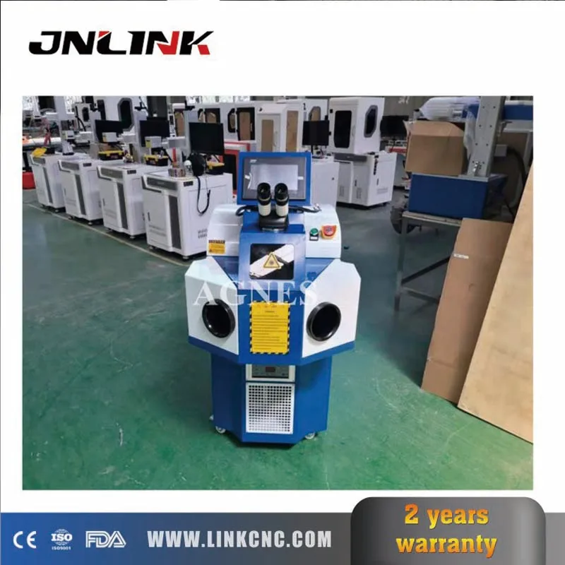 Высокоточная полностью автоматическая сварочная машина для ювелирных изделий / ювелирных изделий с лазерной сваркой на продажу.