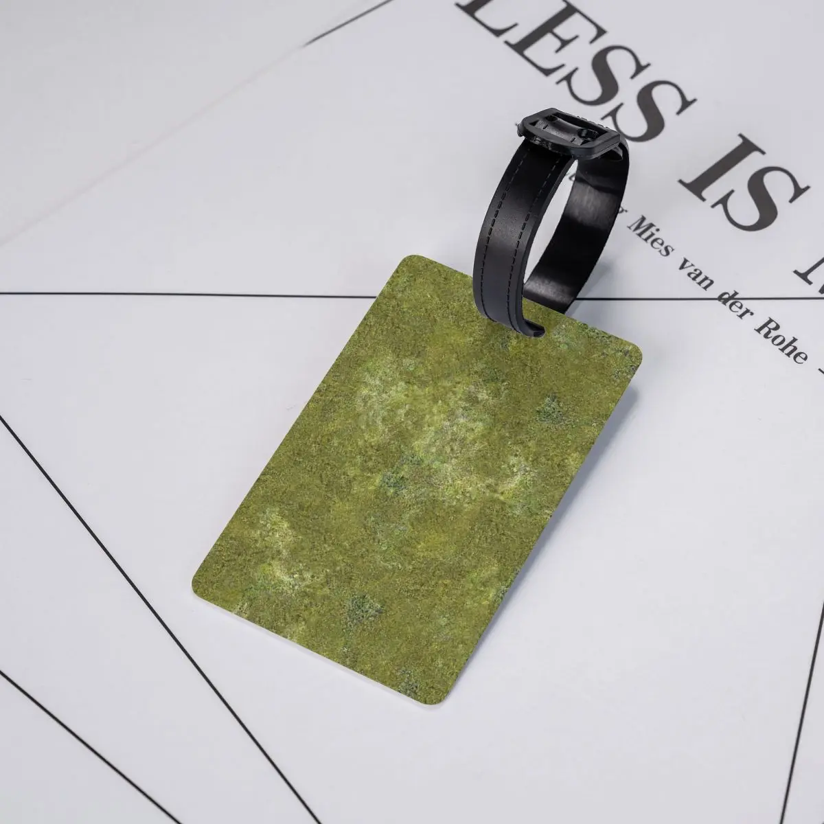 Фото Бирки для багажа Grass Battlemat 36x36: Аксессуары для чемоданов, этикетки для путешествий, держатели для идентификационных бирок, именные таблички с адресом №1