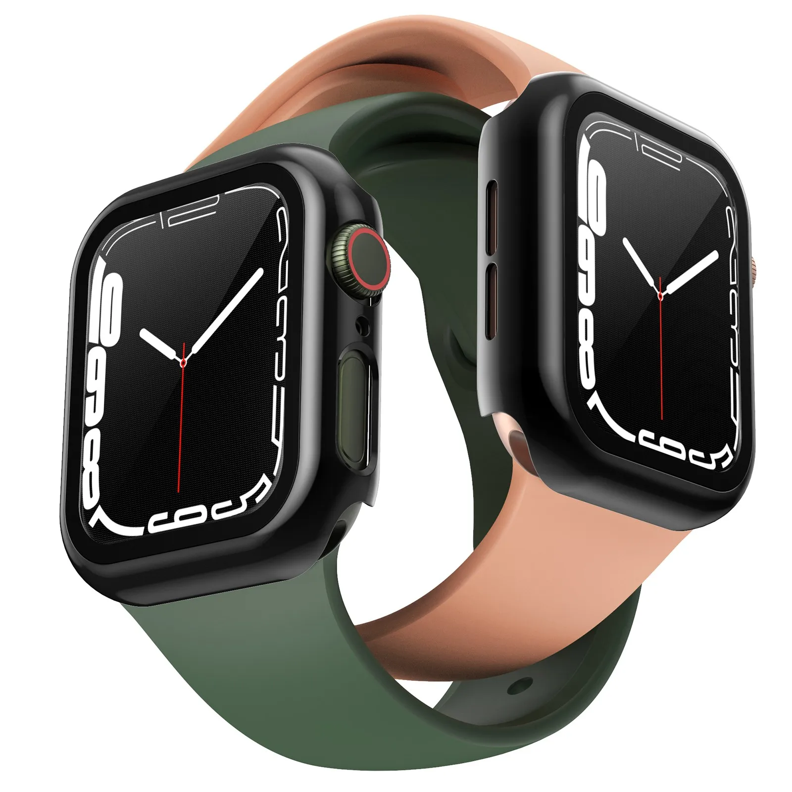 

7 Чехол 45 мм для IWatch стекло Защита от царапин водостойкая серия подходящий смарт-браслет аксессуары браслет пот