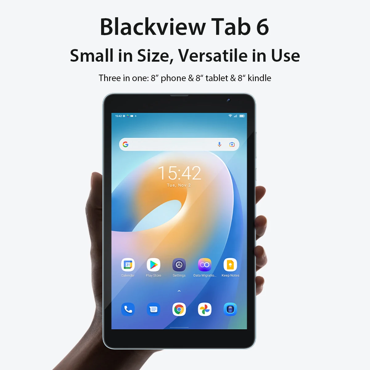 Планшет Tab 6 Blackview Type-C телефон на Android 11 экран 8 дюймов 3 Гб + 32 ГБ |