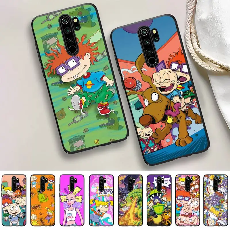 

Cartoon Cute Pattern R-rugrats Phone Case For Redmi 5 6 7 8 9 10 plus pro 6 7 8 9 A GO K20 K30 K40 pro plus F3 Fundas