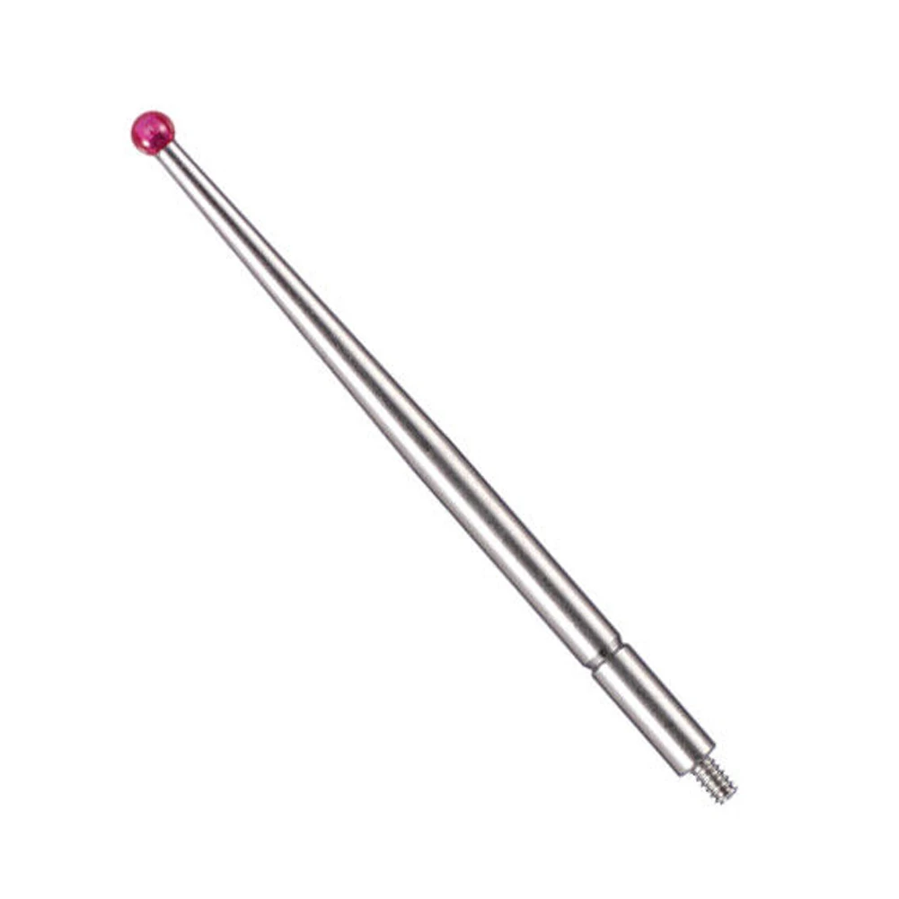 

Contact Points Probe For Dial Test Indicator M1.6 Threaded Shank 21CZA211 Contacts 2mm Diameter Ru By Ball 44.5mm Length