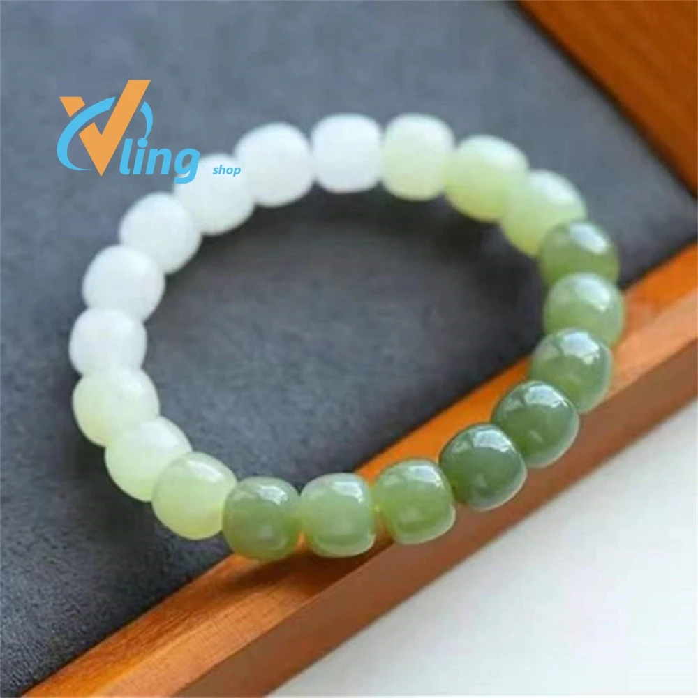 

Natural Hetian Jade Hand String Holiday Gifts Korean Fashion Nick Young People Trending Products 2022 Jewelry Ukrainian Style