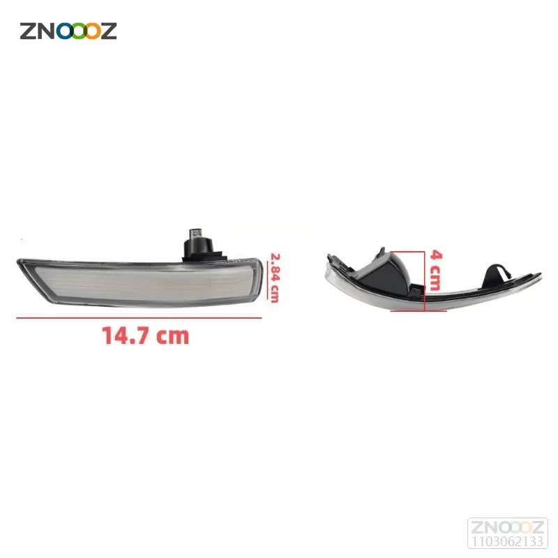 

Для Ford Focus 2 MK2 MK3 для Mondeo MK4 EU, динамический указатель поворота, индикатор бокового зеркала, последовательная мигалка, лампа